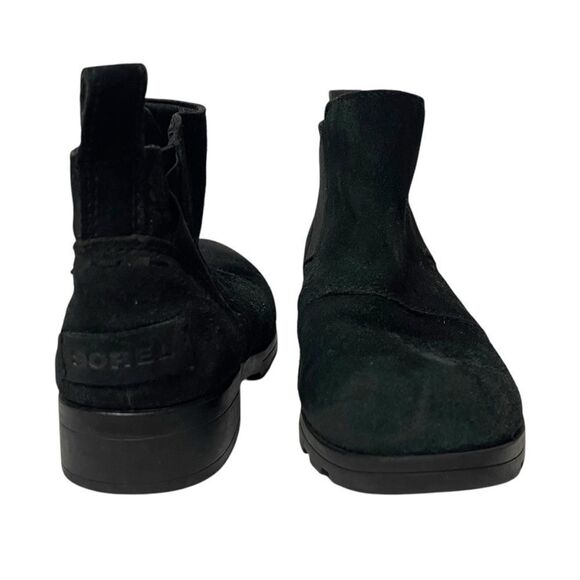 SOREL Girl’s Waterproof Suede Ankle Pull-On Booties 1Y - Picture 3 of 10